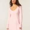 Mini vestido com camisola babydoll