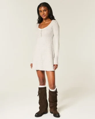 Mini vestido com camisola babydoll