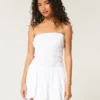Mini vestido sem alças