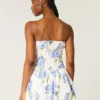 Mini vestido sem alças