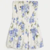 Mini vestido sem alças