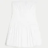 Mini vestido sem alças