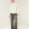 Moletom com capuz e apliques Baggy Cinch Star
