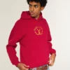 Moletom com capuz e estampa Boxy Good Luck