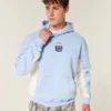 Moletom com capuz e estampa da Associação Argentina de Futebol