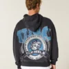 Moletom com capuz e estampa da Universidade da Carolina do Norte Tar Heels