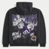 Moletom com capuz e estampa da Universidade de Washington Huskies
