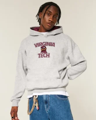Moletom com capuz e estampa da Virginia Tech Hokies