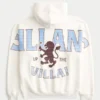 Moletom com capuz e estampa do Aston Villa F.C.