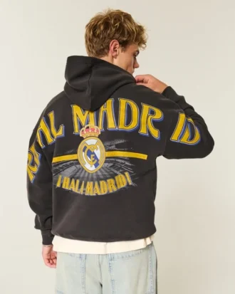 Moletom com capuz e estampa do Real Madrid CF