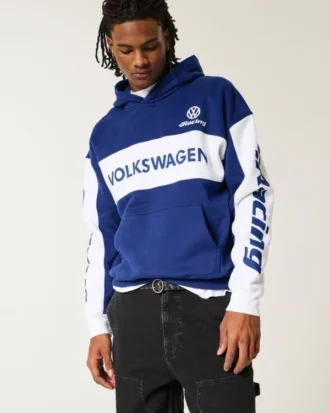 Moletom com capuz e estampa Volkswagen Racing