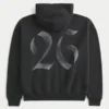 Moletom com capuz e zíper Boxy Class of 26 Graphic