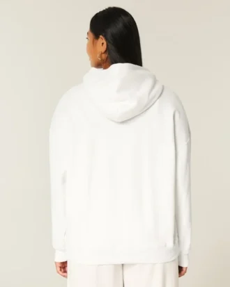 Moletom com capuz oversized com estampa da turma de 26