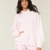 Moletom com capuz oversized para idosos