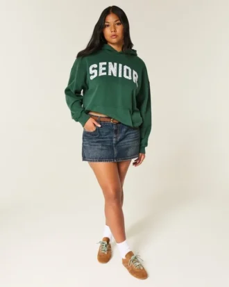 Moletom com capuz oversized para idosos