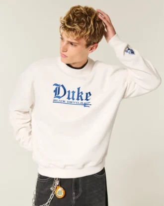 Moletom com estampa Duke University Blue Devils