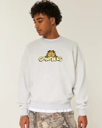 Moletom com estampa Garfield