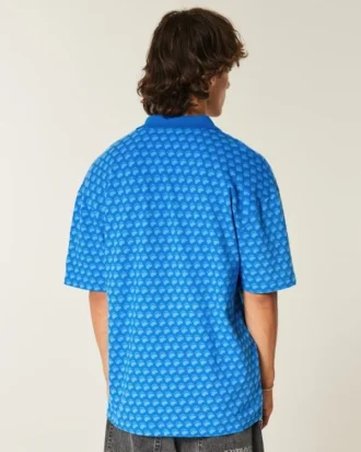 Polo com estampado UCLA