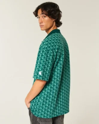 Polo com gráfico dos Michigan State University Spartans