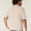 Polo curto lavado