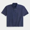 Polo curto lavado