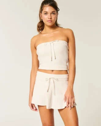 Saia-calça Gilly Hicks Waffle