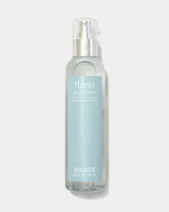 Spray floral e de limão para cabelo e corpo