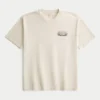 T-shirt com estampa Boxy Park Street Pawn