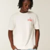 T-shirt com estampa Dodge Charger Daytona, pesada e quadrada