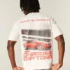 T-shirt com estampa Dodge Charger Daytona, pesada e quadrada