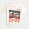 T-shirt com estampa Dodge Charger Daytona, pesada e quadrada