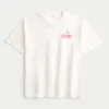 T-shirt com estampa Dodge Charger Daytona, pesada e quadrada