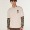 T-shirt com estampado Boxy Dr Pepper