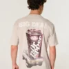 T-shirt com estampado Boxy Dr Pepper