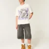 T-shirt com estampado da Northwestern University Wildcats