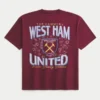 T-shirt com estampado do West Ham United Football Club