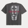 T-shirt com estampado Dodge Hellcat, pesada e quadrada
