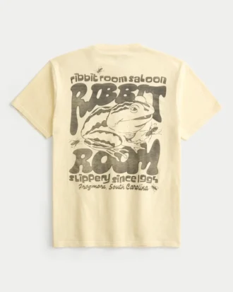 T-shirt com estampado Ribbit Room Saloon