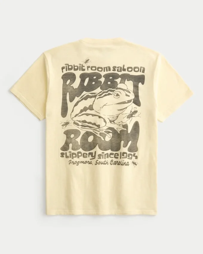 T-shirt com estampado Ribbit Room Saloon