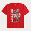 T-shirt com gráfico Boxy NC State Wolfpack