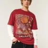 T-shirt com gráfico da Universidade Estadual da Flórida
