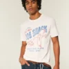 T-shirt com gráfico Del Mar Dog Shack