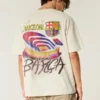 T-shirt com gráfico do FC Barcelona