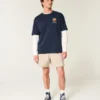 T-shirt com gráfico do FC Barcelona