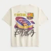 T-shirt com gráfico do FC Barcelona