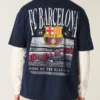 T-shirt com gráfico do FC Barcelona