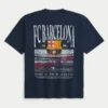 T-shirt com gráfico do FC Barcelona