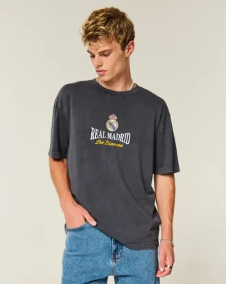 T-shirt com gráfico do Real Madrid CF