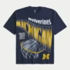 T-shirt com gráfico Michigan Wolverines