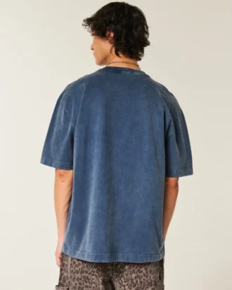 T-shirt gráfica Athens pesada e quadrada